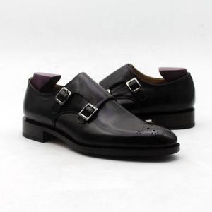 Cie Ms184 الراهب جوديير مجلود نمط الرسمي الحبوب الكاملة العجل أحذية من الجلد للرجال - Product Image 5