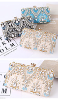 Sac de soirée de luxe à bandoulière unique, orné de strass, avec chaîne en perles de satin, fermeture à rabat, pour les fêtes et les mariées