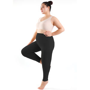 Stoking Kompresi Tanpa Kaki Ukuran Plus Khusus, Penyangga Bertahap, Bahan Nilon, Tinggi Pinggang, 20-30 mmHg, Anti Varises - Product Image 4