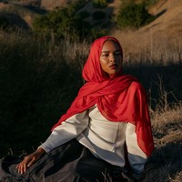 Vente à chaud écharpe Hijab modal en coton modal doux extensible uni léger foulard musulman modal respirant voile Hijab modal rayonne