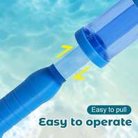 Pistolet à eau de plage pour l'extérieur, style feu d'artifice, type poussoir, jet de feu d'artifice amusant, pistolet à jet d'eau en plastique, unisexe