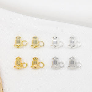 डिय प्लग ज्वेलरी कनेक्टर गहने बनाने के सामान बुलेट के आकार की इयररिंग बैक स्टॉपर कान लॉक - Product Image 2