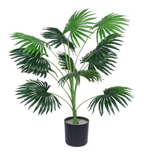 Planta Artificial de Palmera en Maceta Dream Castle de 70 cm, Decoración de Interiores, Vegetación - Product Image 4