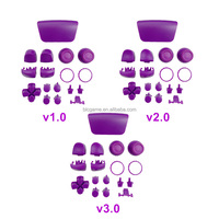 Kit de remplacement complet de boutons et de joysticks pour manette PS5 V1.0/V2.0/V3.0 – Boutons de remplacement pour PS5