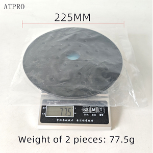 1PCS Almohadilla Protectora de 9 Pulgadas (225mm) Compatible con Lijadoras <span class=keywords><strong>MIRKA</strong></span>, para Lijado de Paredes, 3mm - Product Image 2