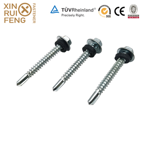 <span class=keywords><strong>Tornillos</strong></span> autoperforantes hexagonales al por mayor con arandela <span class=keywords><strong>de</strong></span> EPDM para techos metálicos y reparación <span class=keywords><strong>de</strong></span> techos DIY - Product Image 1