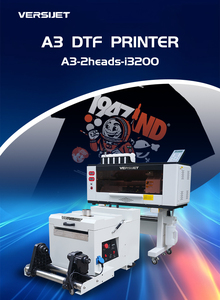 Máy in DTF tự động A3 giá xuất xưởng, in trực tiếp lên phim, sử dụng đầu in kép XP600, dùng để in áo thun, quần jean, túi xách - Product Image 2