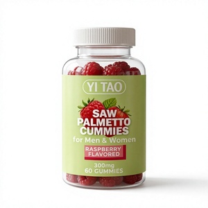 Supplément de vitamines pour la vitalité masculine, la croissance des cheveux et l'équilibre hormonal à base de gelée de fruits de palme, OEM/ODM privé, faible MOQ 50 - Product Image 1