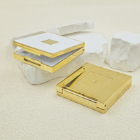 Boîte à gâteau en poudre Blush 5g personnalisée de luxe Boîte à fards à paupières Flip Boîte en plastique Conteneur Matériau de l'emballage cosmétique