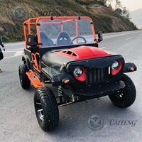 Caiteng Buggy tout-terrain électrique/essence 4x4 homologué pour la route, mini jeep 300cc/350cc, transmission automatique 4 roues motrices, garantie de 2 ans