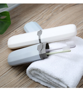 Cajas de Almacenamiento de Plástico para Baño, Dispensador Transparente para Pasta de Dientes, Estuche de Viaje para Cepillos de Dientes - Product Image 3