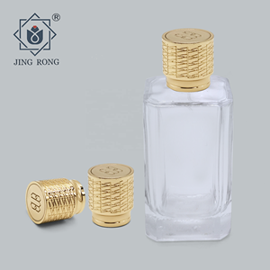 ฝาปิดขวดน้ำหอมฝาแม่เหล็กทำจากอะลูมิเนียมทรงมงกุฎหินอ่อนสีทองดีไซน์หรูหราโลโก้ออกแบบได้ตามต้องการ - Product Image 2