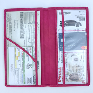 Ideas <span class=keywords><strong>de</strong></span> Regalos para Propietarios <span class=keywords><strong>de</strong></span> Autos, Accesorios para Autos, Organizador <span class=keywords><strong>de</strong></span> Documentos del Vehículo, Porta Documentos <span class=keywords><strong>de</strong></span> Registro y Seguro del Auto en Cuero - Product Image 3