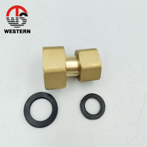 Conexión Roscada de Latón para Tubería MS Blank CW617N, Hembra, 3/4 x 3/4 <span class=keywords><strong>Pulgadas</strong></span>, <span class=keywords><strong>DN</strong></span> 15, Tuerca de Unión con Sellado Plano - Product Image 6