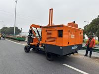 Máquina Hidráulica para Hincado de Paneles Solares TZ390T, 39KW, 3m de Altura de Hincado, Perforación, Certificación CE, Tornillo de Tierra, OEM ODM