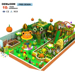 Nouvel équipement de terrain de jeu intérieur personnalisable en forme de cabane dans les arbres vertes pour enfants, idéal pour les centres commerciaux et les espaces de jeux - Product Image 5