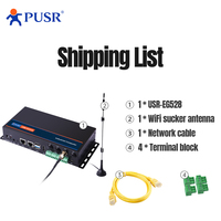 Computadora Industrial PUSR ARM Linux DDR4 Ubuntu 24.04 RK3562 4G WiFi Ethernet Compatible con PLC para Mini PC USR-EG528 Nueva