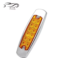 JHS Mini feux de conduite antibrouillard blanc ambre rouge Led camion feu arrière 12V 24V pour remorque de camion tout-terrain Led marqueur latéral voyant d'avertissement