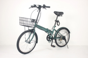 Vélo pliant en acier au carbone de 20 pouces, 6 vitesses, jantes en alliage d'aluminium, pour adultes, vente en gros - Product Image 2
