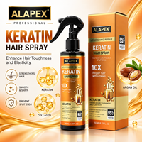 Lotion capillaire 250 ml, traitement réparateur à la kératine, spray avec collagène pour cheveux faibles et abîmés, soutien de la force des cheveux, texture lisse