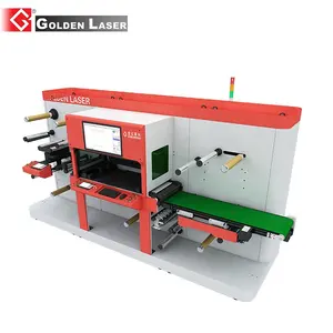 Golden Laser - High Speed Laser Die Cutting Machine for Roll Form to Sticker Cutting