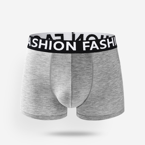 Boxer da Uomo in Maglia Confortevole con Logo Grande, Slip Premium Traspiranti in Cotone Tinta Unita, Intimo Maschile Disponibile - Product Image 1