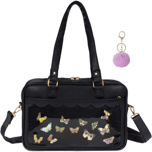 Sac messager carré Ita en cuir PU pour femme, vente directe d'usine, étanche, durable, fermeture éclair, grande capacité - Product Image 3