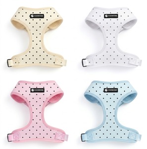 OEM Hundegeschirr mit Eigenem Logo, Weiches Neopren-Polsterungsgeschirr-Set, Musterdesign Haustiergeschirr und Leinenset für Welpen - Product Image 2