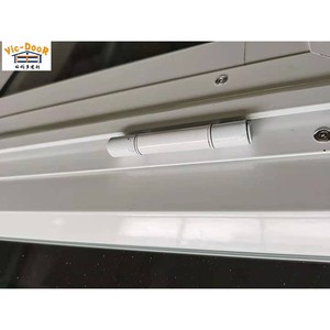 <span class=keywords><strong>Porte</strong></span> de <span class=keywords><strong>garage</strong></span> sectionnelle en verre moderne en alliage d'aluminium 2025, 16x7, pliable, <span class=keywords><strong>porte</strong></span> piétonne aérienne pour petites entrées - Product Image 5