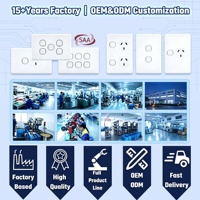 Prise murale YOUU SAA, norme australienne, luxe, 3 prises, 3 voies, 16A, PC, surface, interrupteur mural