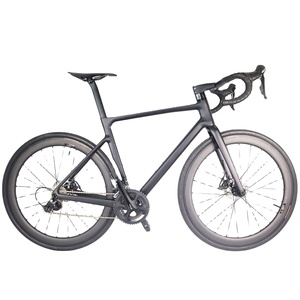 Bicicleta de Carretera Completa de Fibra de Carbono para Ciclismo de Competición con Grupo Original, Ruedas de Carbono de 50 mm, Bicicleta de Carretera con Frenos de Disco de Carbono - Product Image 1