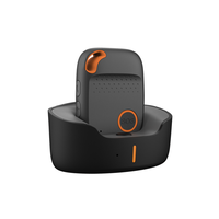 Colgante Portátil de Teleasistencia para Adultos Mayores con Geocerca Alerta de Caídas Alarma de Emergencia SOS y Rastreador GPS 24/7 para Pacientes con Alzheimer