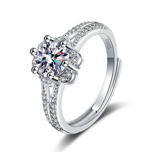 Anillo Abierto <span class=keywords><strong>de</strong></span> Cobre con Circonita Cúbica <span class=keywords><strong>de</strong></span> 1 Quilate, Diseño <span class=keywords><strong>de</strong></span> Ocho Corazones y Ocho Flechas, Regalo <span class=keywords><strong>de</strong></span> Boda o Compromiso para Mujer, Superventas <span class=keywords><strong>de</strong></span> Moda - Product Image 6