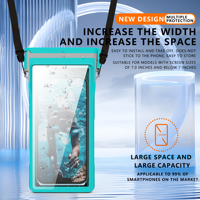 Offre Spéciale givré Transparent IP68 étanche 7 pouces sac de téléphone de plongée universel pour IPhone/Samsung/Xiaomi/Huawei/Google/Motorola