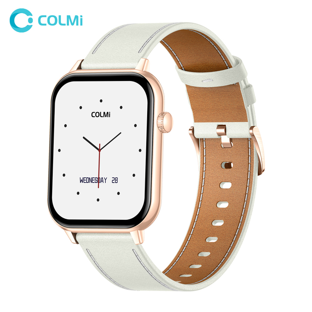 COLMI C28 Smart Watch Support AI Voice Assistant Blood Pressure Sleep Monitoring Waterproof Alarm Clock Sports Mode Smartwatch