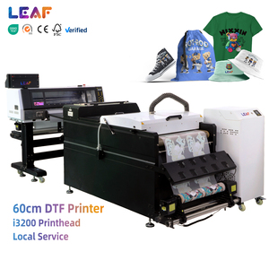 เครื่องพิมพ์ดิจิตอล24นิ้ว impressora DTF 60ซม. เครื่องพิมพ์เสื้อทรานเชิร์ตเครื่องพิมพ์อิงค์เจ็ท DTF พร้อมหัว I3200คู่ - Product Image 1