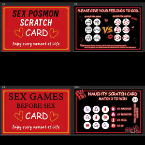 Carte à gratter pour adultes, carte à gratter coquine, carte à gratter sur les positions sexuelles, billets à gratter <span class=keywords><strong>Kamasutra</strong></span>, jeu sexuel pour adultes, carte à gratter pour adultes - Product Image 3