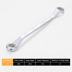 Conjunto de Chaves de Catraca de Ação Rápida Pequenas com Curva de 10mm-24mm Fabricante de Chaves de Boca com Catraca - Product Image 3