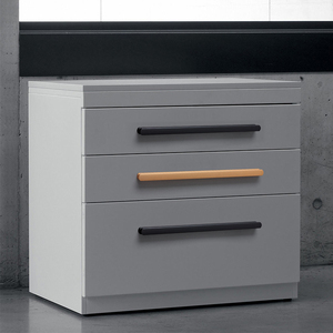Produsen gagang furnitur aluminium Aloi kenop untuk kamar tidur lemari kamar mandi pintu dapur & lemari laci pegangan pintu - Product Image 6