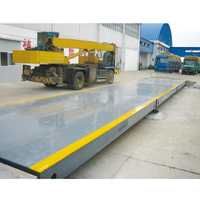 Báscula para Camiones de 80 Toneladas, 3x16 Metros, Báscula Digital para Pesaje de Vehículos con Interfaz RS-232