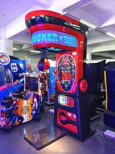 Máquina de Boxeo Profesional Electrónica con Monedas, Simulador de Entrenamiento de Puñetazos y Patadas, Juego de Arcade - Product Image 4