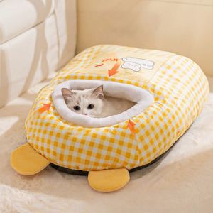 Pet Warming Sleeping Bag Bed with Arctic Fleece Fashion Design Eco-Friendly Winter Warm Bed for Indoor Use for <b>Cats</b> and Dogs - Product Image 3