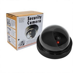 Telecamere Finte del Produttore, Telecamere <span class=keywords><strong>di</strong></span> <span class=keywords><strong>Sorveglianza</strong></span> Finte e Grandi Telecamere a Cupola Finte Illuminate, Impermeabili IP54 in Plastica ABS - Product Image 1