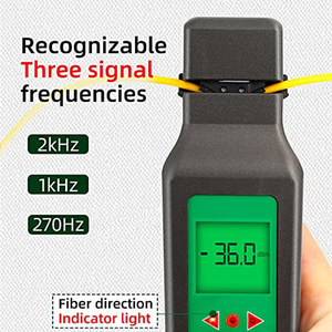 Identificador de <span class=keywords><strong>Fibra</strong></span> Óptica OEM ODM VFL con Luz LED, Detector y Probador de Cable de <span class=keywords><strong>Fibra</strong></span> Óptica en Vivo OFI 900-1650nm SM y MM - Product Image 5