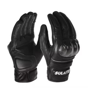 <span class=keywords><strong>Gants</strong></span> de moto unisexes personnalisés respirants toutes saisons <span class=keywords><strong>Gants</strong></span> en cuir résistants à l'usure antidérapants pour écran tactile - Product Image 1