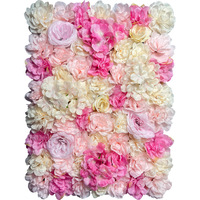 Vente en gros de toile de fond de jardin, décoration murale florale de roses artificielles pour mariage, maison, hôtel, fête