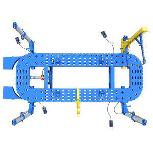 Enderezador de Chasis Automotriz Profesional y Duradero de 10 Toneladas, Equipo de Reparación de Carrocería <span class=keywords><strong>para</strong></span> <span class=keywords><strong>Taller</strong></span> Mecánico - Product Image 4