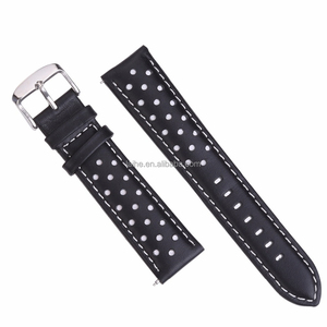 LAIHE <span class=keywords><strong>Bracelet</strong></span> de <span class=keywords><strong>montre</strong></span> en <span class=keywords><strong>cuir</strong></span> suédé de haute qualité <span class=keywords><strong>18mm</strong></span> 20mm 22mm Version trou avec un design spécial pour les montres pour femmes et hommes - Product Image 1
