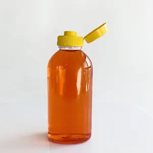 210毫升空宠物塑料蜂蜜瓶食品级酱汁/蜂蜜/番茄酱挤压瓶