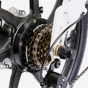 אופניים חשמליים מסגרת סגסוגת אלומיניום ספק כוח סוללת ליתיום עומס מקסימלי 120 ק\"ג מהירות מקסימלית 25 ק\"מ/שעה למבוגרים סופר מהיר - Product Image 6